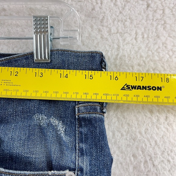 Citizens of Humanity Blue Elsa Mid-Rise Slim Fit Crop Jeans Womens Size 27 - Picture 5 of 16